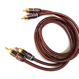 Dây av cáp 2 sợi 4 đầu japan - 1m