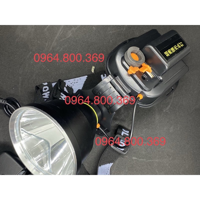 Đèn Pin đội đầu siêu sáng 300W Tích hợp cộng sạc usb pin 10gio
