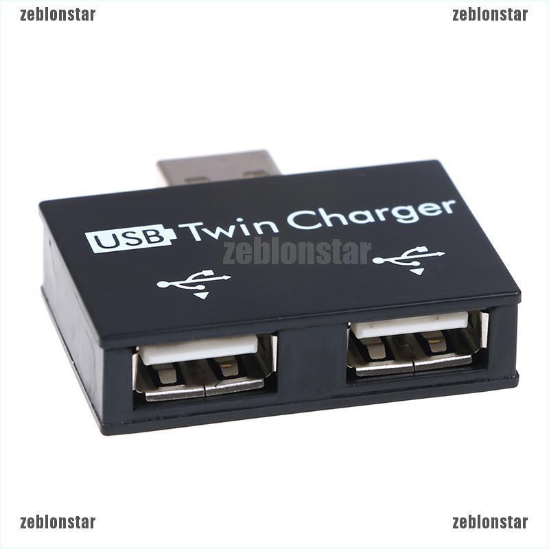 ❤Thiết Bị Chuyển Đổi Ngôi Sao Chia 2 Cổng USB 2.0