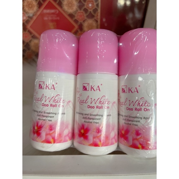 Lăn khử mùi trắng da KA real whtite