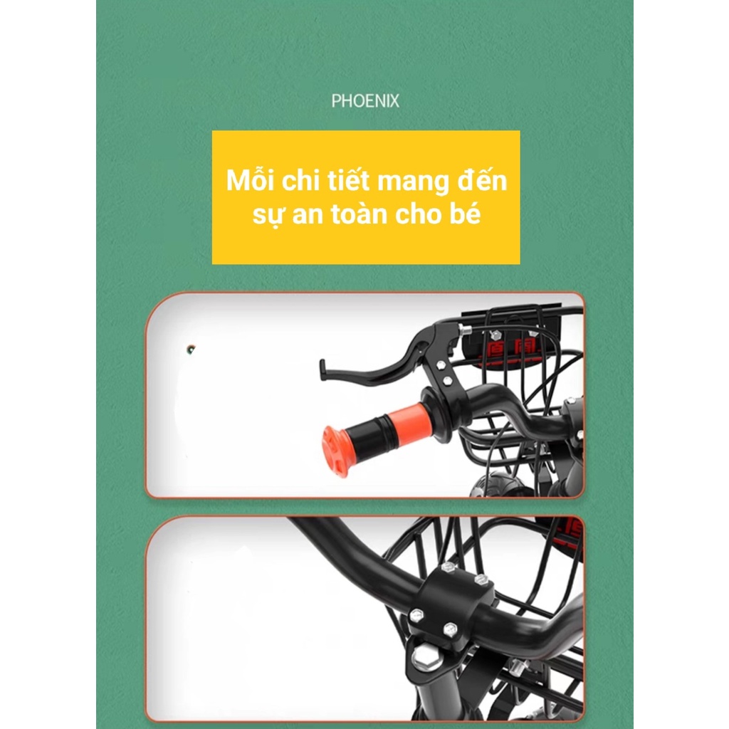 XE ĐẠP TRẺ EM GẤP GỌN PHOENIX 02A