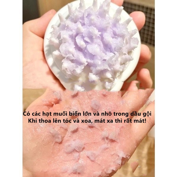 Muối biển tẩy tế bào chết kiềm dầu làm sạch da 300ml