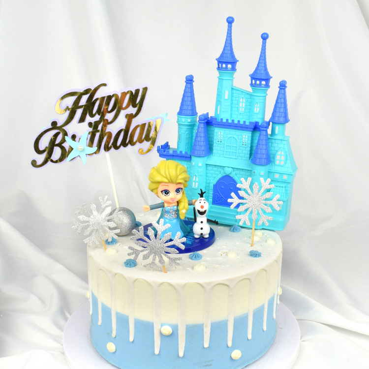 Set 4 Mô Hình Nhân Vật Phim Hoạt Hình Frozen2 Bằng Pvc