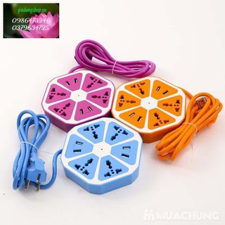 Ổ CẮM ĐIỆN HÌNH TRÁI CAM 4 CỔNG USB -Gía Sốc