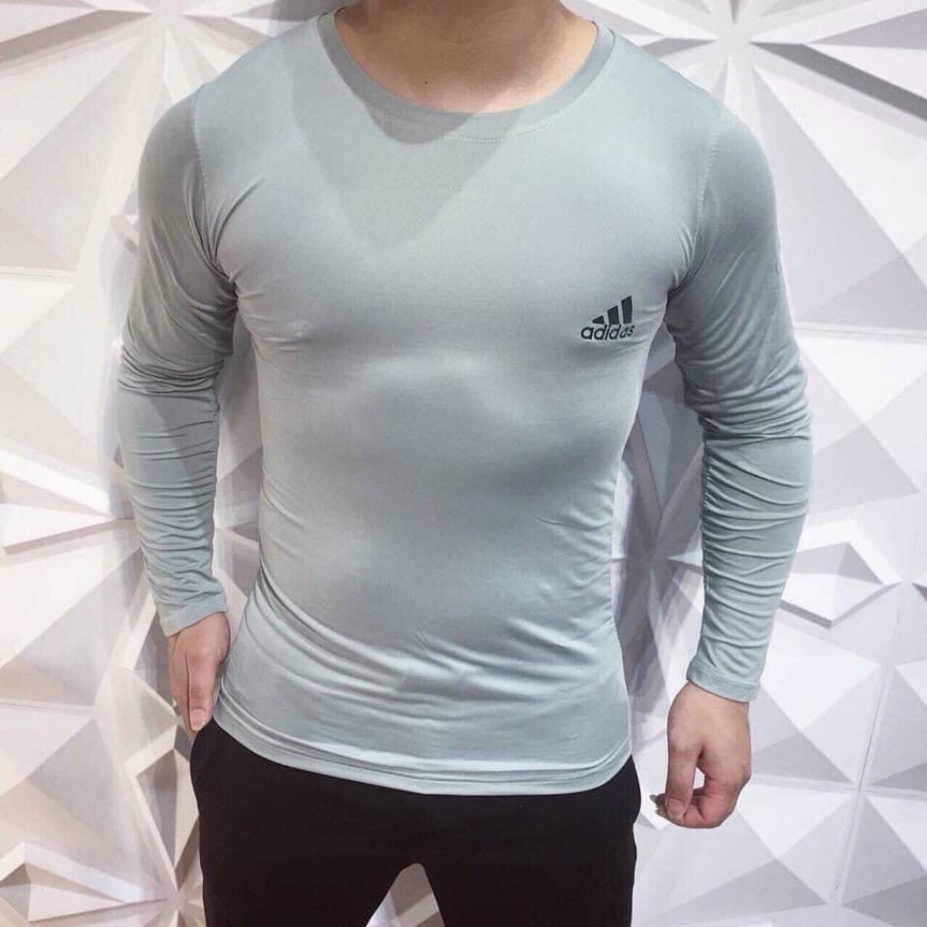 Áo thun nam dài tay, áo giữ nhiệt nam co dãn 4 chiều siêu đẹp | BigBuy360 - bigbuy360.vn