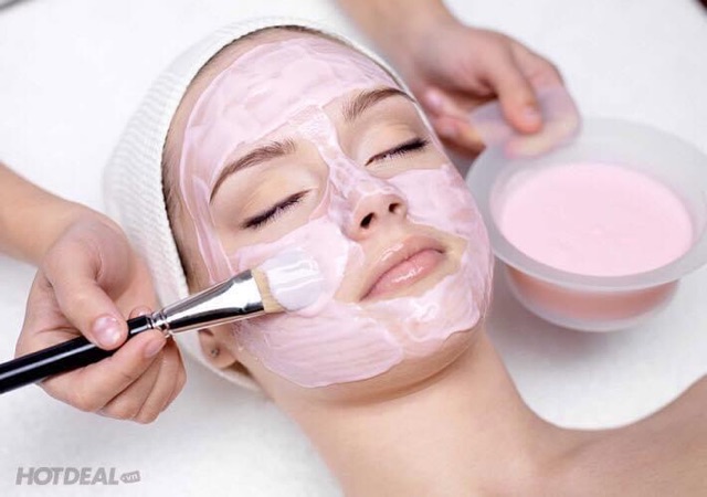 300gr Bột mặt nạ dẻo colagen cánh hoa hồng Organic cao cấp chuyên dùng trong Spa uy tín - mask dẻo handmade