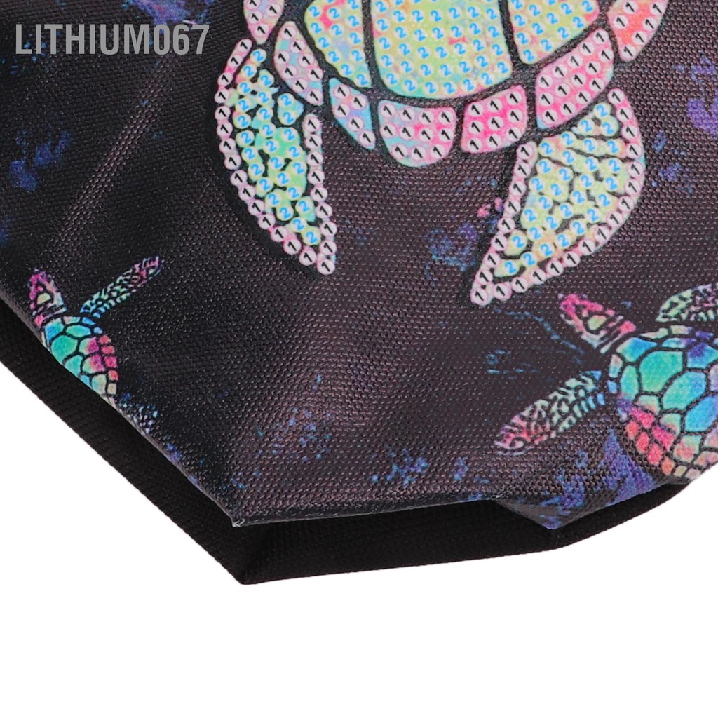 Lithium067 Rhinestone Tranh Tote Túi Rùa đầy màu sắc Độ dính mạnh mẽ Thạch được nâng cấp Tự làm sơn cho Thủ công