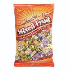 Kẹo mixed fruit rinda 375g