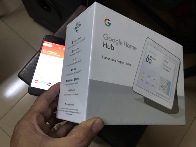 Google Home Hub - Loa thông minh tích hợp trợ lý ảo tiếng việt