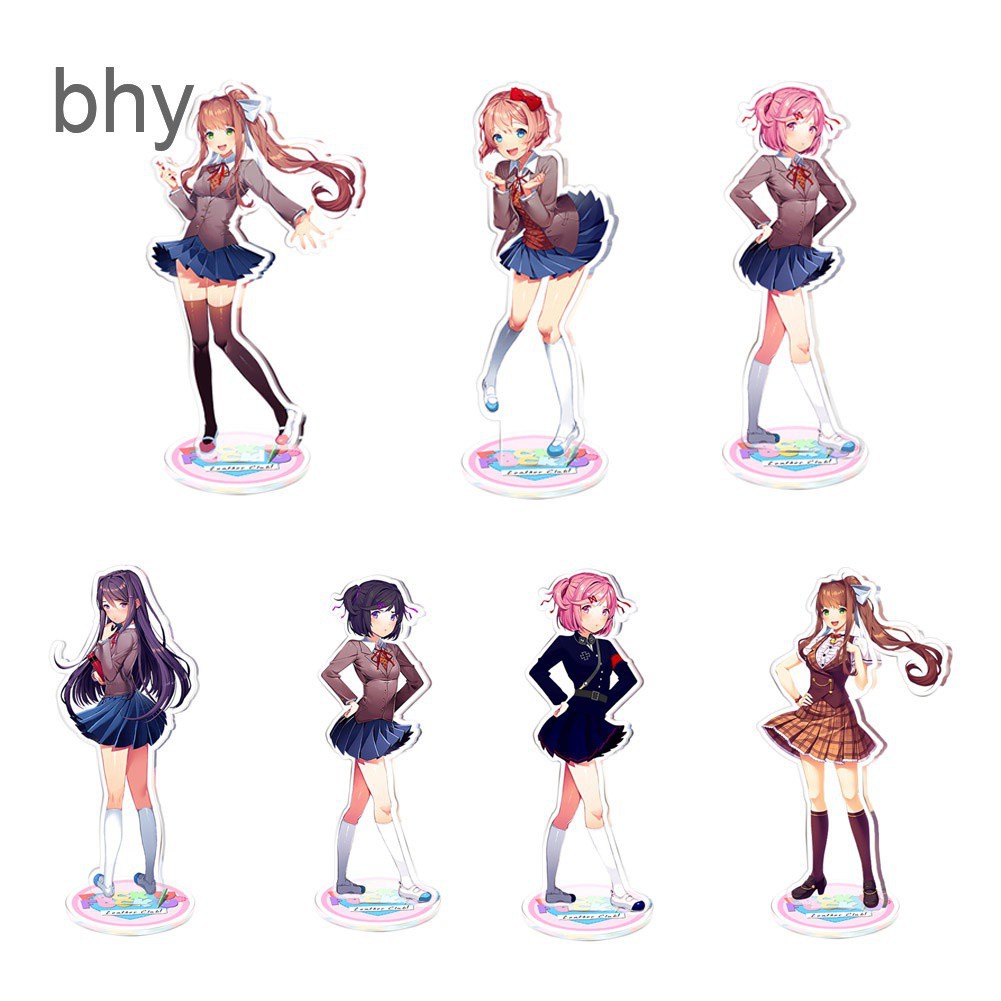 Mô hình nhân vật Sayori Yuri Natsuki Monika bằng nhựa acrylic