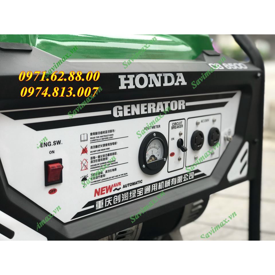 Máy phát điện Honda Trung Quốc nội địa chạy xăng 5.5kw