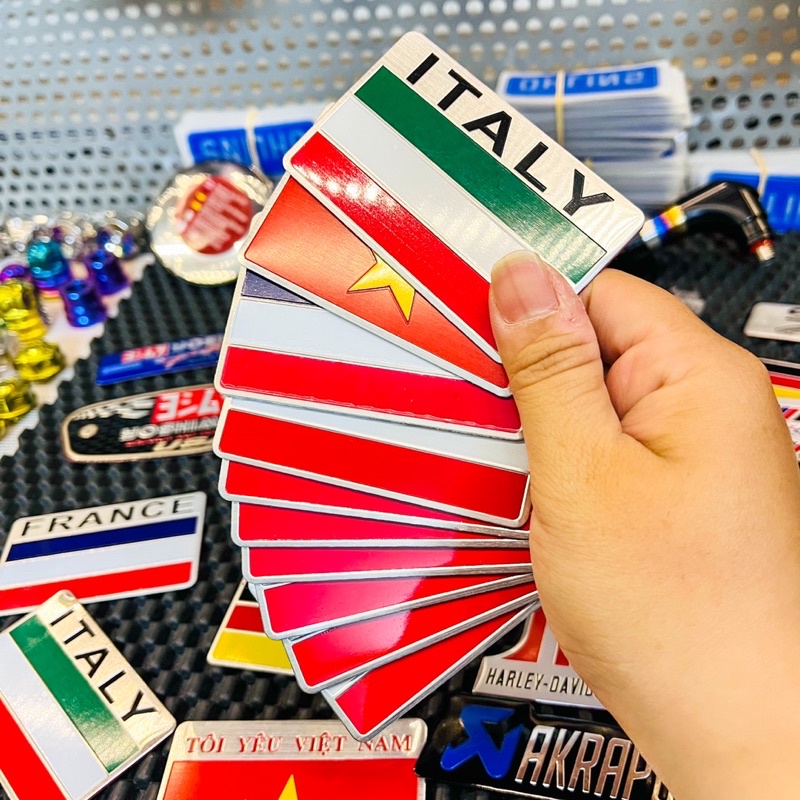 Tem nhôm dán pô hoặc mọi vị trí ✌