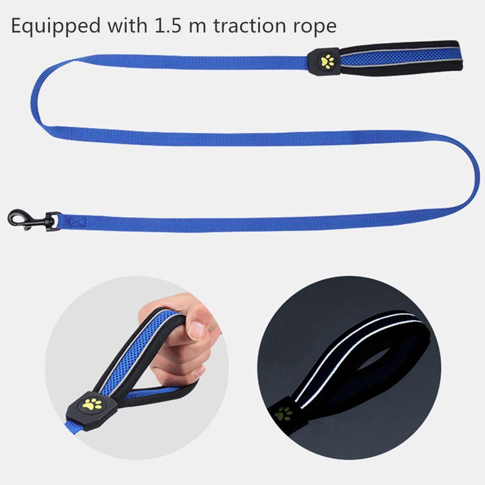 WATTLE Áo Vest Kèm Dây Dắt Thú Cưng Phản Quang Tiện Dụng