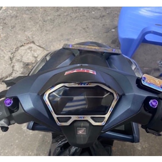 Ốc Chân Kiếng , Gương Titan Vuơng Miện Cho Tất Cả Các Dòng Xe Honda