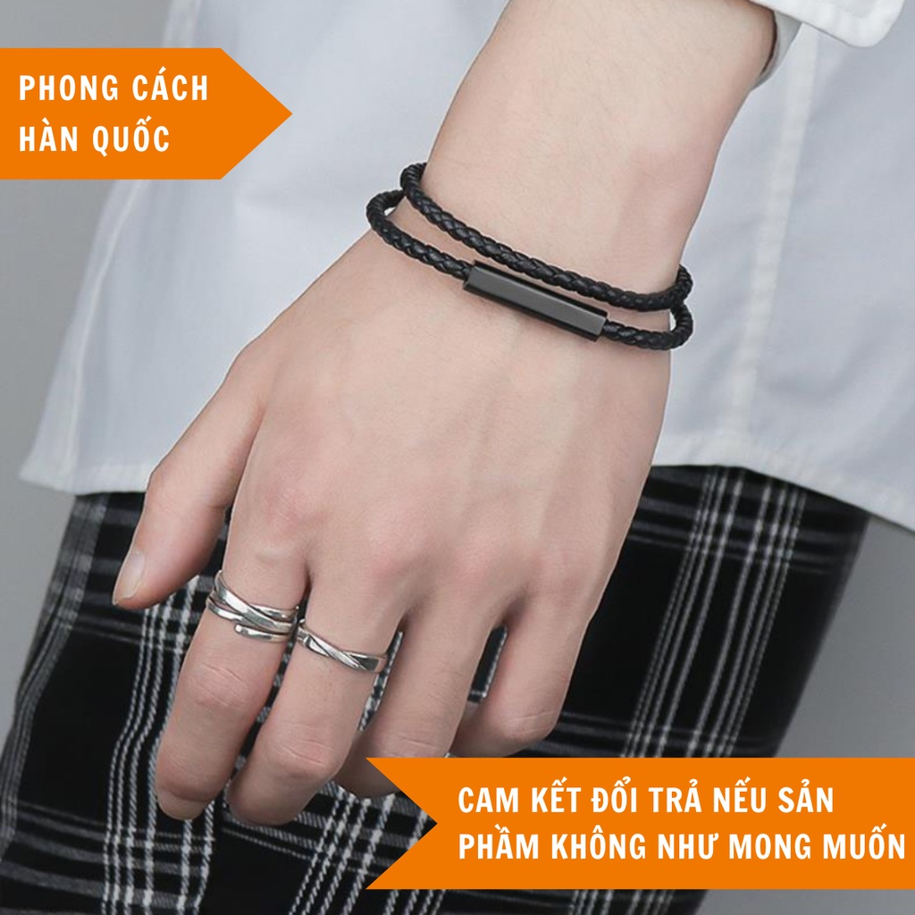 Vòng tay nam châm Bracelet Clancy lắc tay thời trang unisex làm quà tặng, cặp đôi cực chất SAZ - VT Clancy