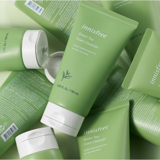 Sữa rửa mặt trà xanh Innisfree Green Tea Cleansing Foam [MẪU 2021]