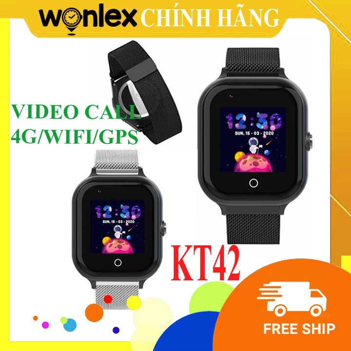 WONLEX KT42 gọi video call 4G WIFI định vị WIFI/GPS chịu nước ip67