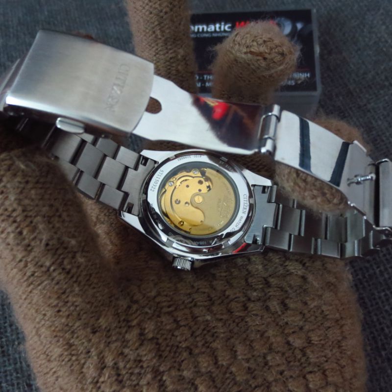 ĐỒNG HỒ CƠ NAM CITIZEN AUTOMATIC TỰ ĐỘNG NẠP CÓT NHẬT BÃI XỊN