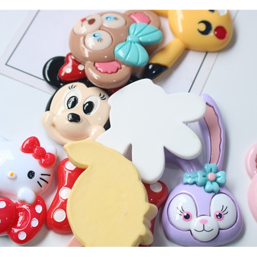 Charm mặt Mickey, Pikachu, Cartoon Network size lớn cho các bạn trang trí vỏ ốp điện thoại, dán Jibbitz, DIY