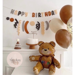 Set Cờ Trang Trí Sinh Nhật Phong Cách Hàn Quốc - Nhà Ann