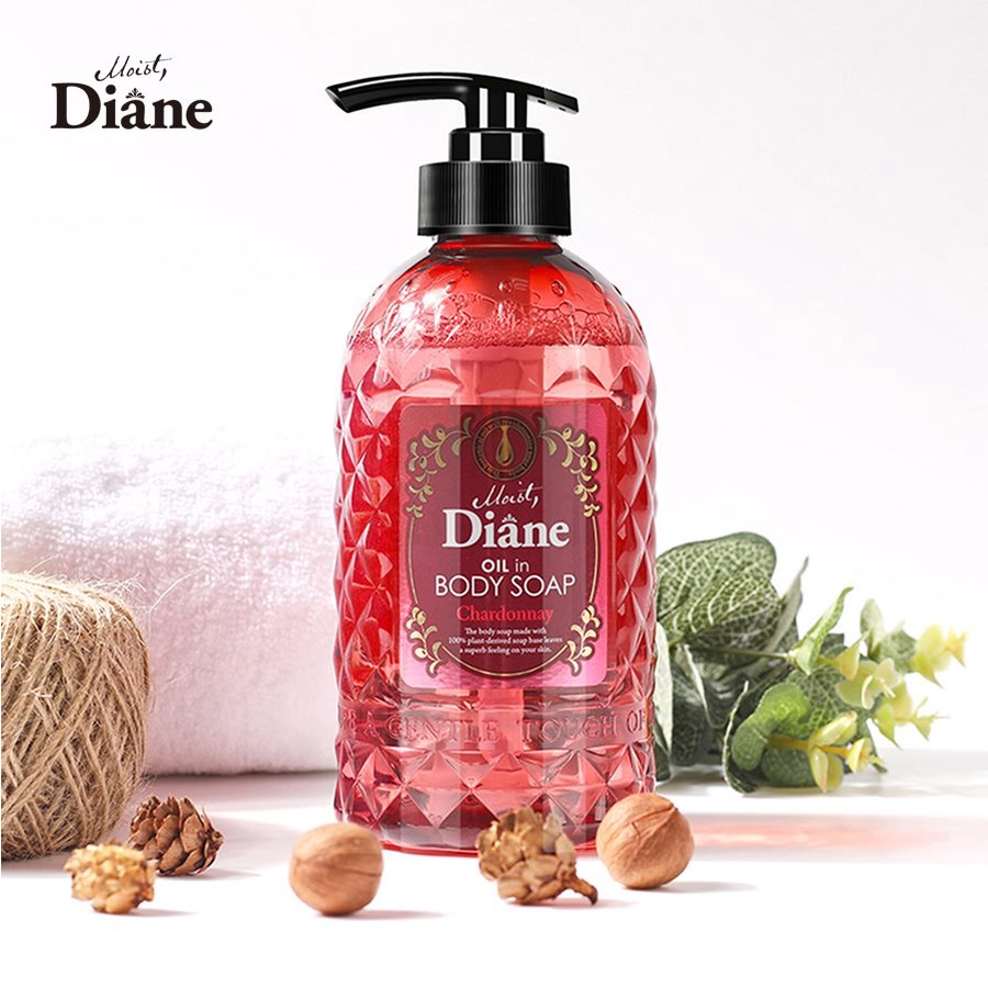 Combo 2 sữa tắm tinh dầu giàu độ ẩm Moist Diane Oil in Body Soap Chardonnay- 500ml