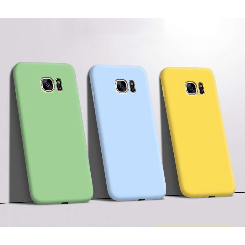 Ốp điện thoại silicone mềm chống sốc cho SAMSUNG Galaxy S7 Edge