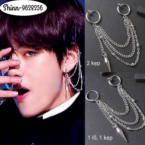 Khuyên tai Cheap moments V BTS RẺ VÔ ĐỊCH FREE SHIP TỪ 50K