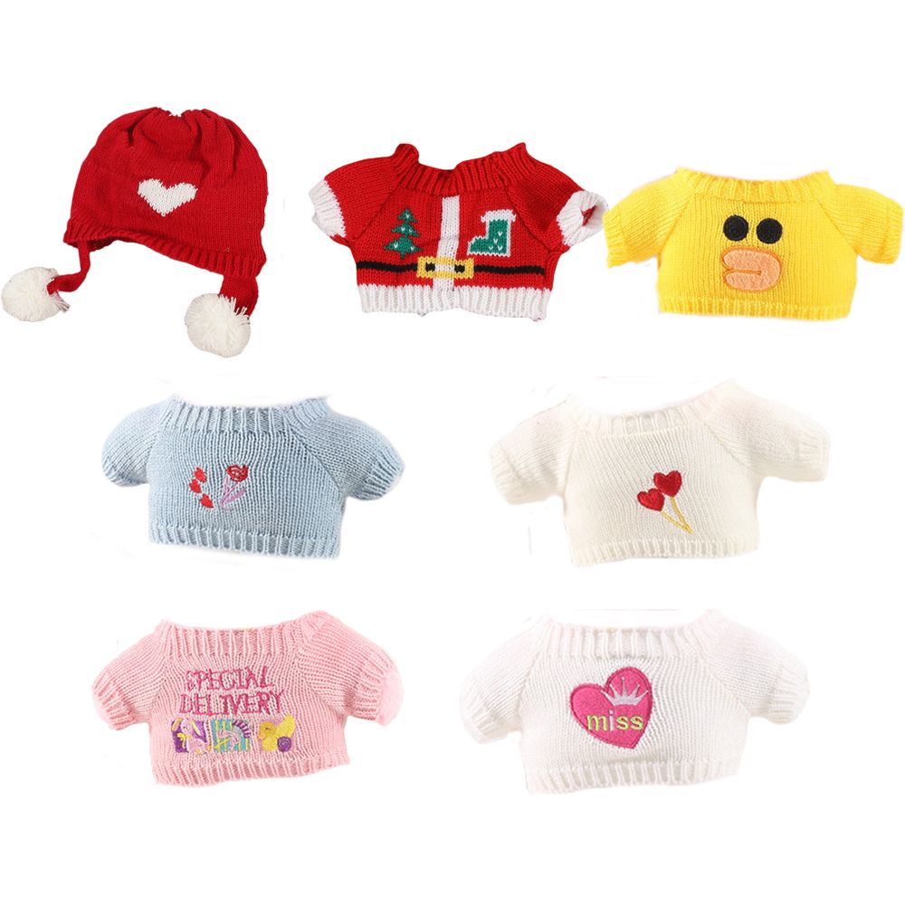 Quần áo dễ thương thay thế cho vịt vàng nhồi bông 30cm