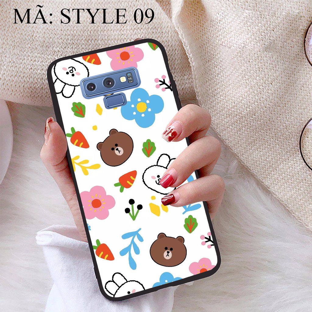 Ốp lưng Samsung Note 9 viền dẻo TPU BST Phong cách