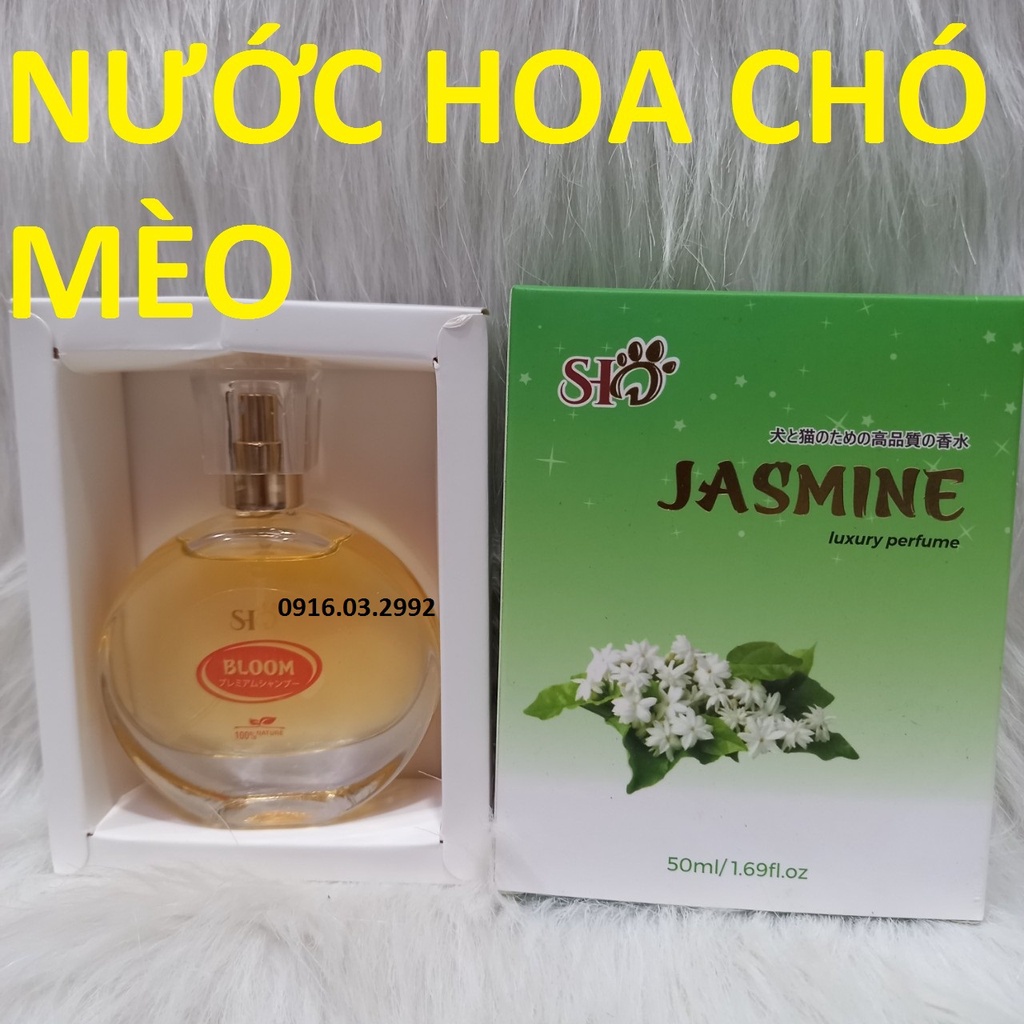 Nước hoa chó mèo, nước hoa cao cấp cho chó mèo 50ml