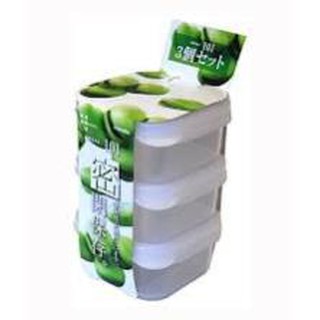 Hộp trữ thức ăn set 3 190ml INOMATA⚡𝗙𝗥𝗘𝗘 𝗦𝗛𝗜𝗣 ⚡Rút ngăn thời gian nấu nướng.
