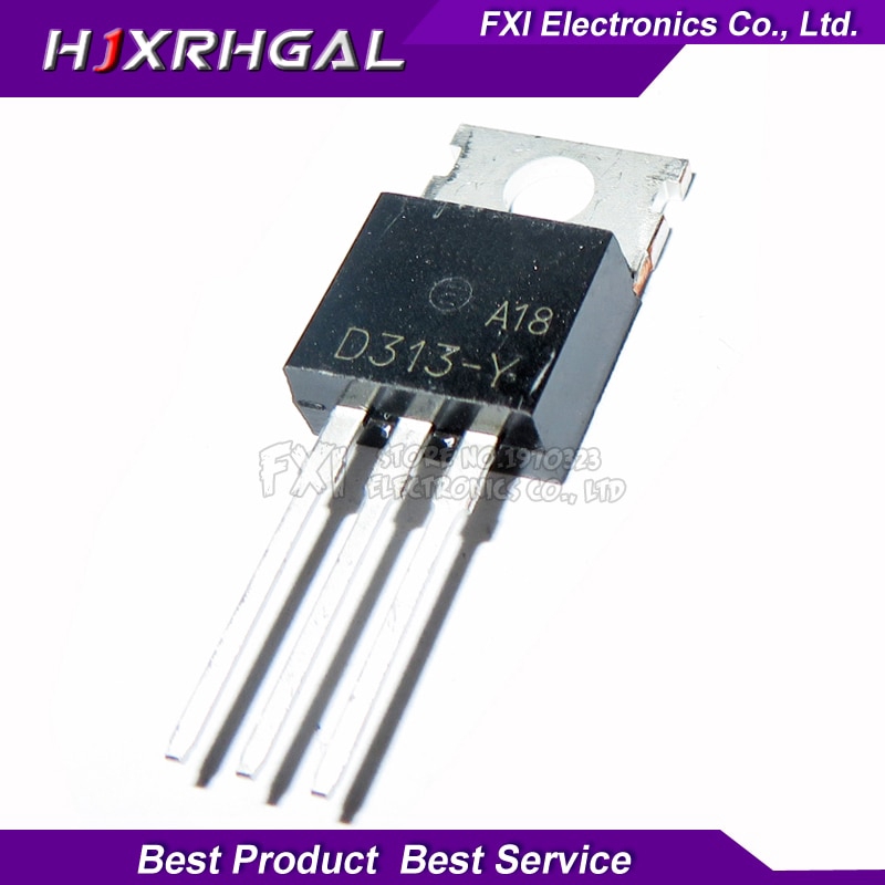 10 cái / lốc Bóng bán dẫn D313 2SD313 TO-220 đích thực