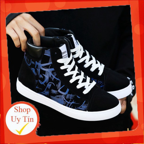 Giày thể thao Sneaker nam cổ cao G36 cao cấp hàng hiệu đẹp thời trang phong cách Hàn Quốc giá rẻ