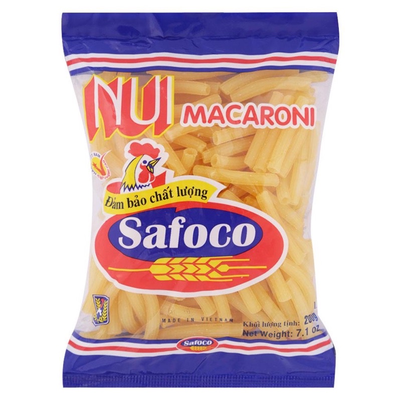 Nui Ống Macaroni Safoco - gói 400gr