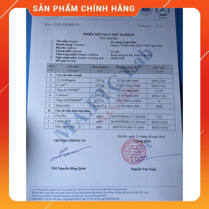 An xoang Triệu Hoà sổ mũi, viêm mũi dị ứng, viêm xoang lọ 10ml