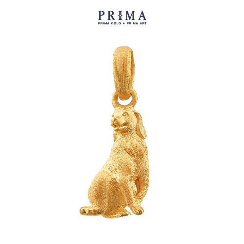 PRIMA Mặt Dây Chuyền Vàng 24K - Tuổi Tuất May Mắn - 111P0565