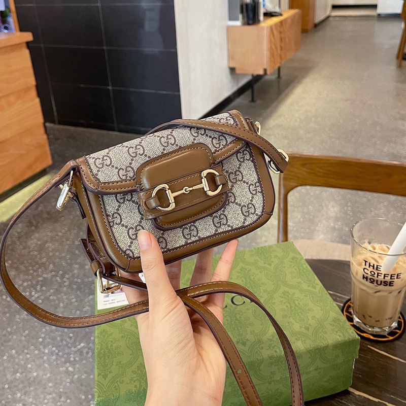 Túi xách nữ đeo chéo mini hà hồ size 15cm