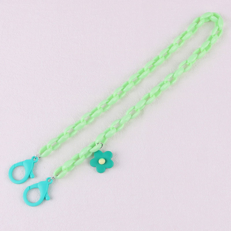 Face Mask​ Neck​ Chain Strap​ Mask​ Strap​ Holder Mask​ Hanging Chain​ Mask Holder Mask Strap​ Anti Lost Mask Extender​ With A Flower