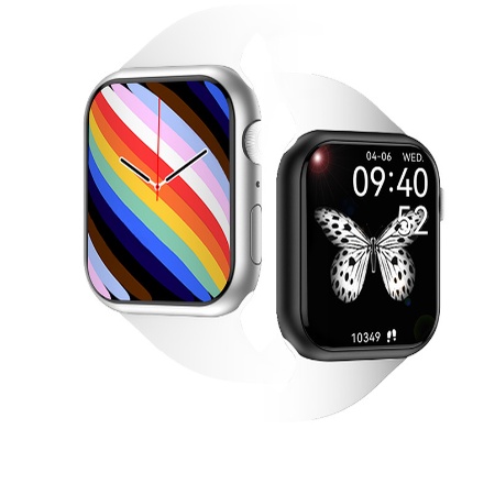 Đồng hồ thông minh M7 Max màn hình vô cực - Smartwatch núm xoay 2 nút vật lý thay ảnh nền nghe gọi qua bluetooth