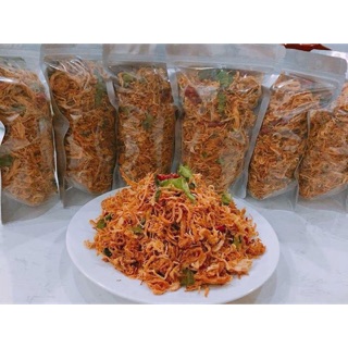Combo 1kg khô gà lá chanh, 10b cơm cháy