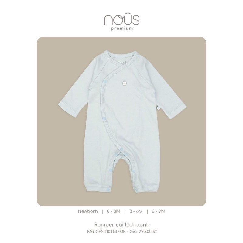 Nous - Romper cài lệch Nous Premium - Dòng cao cấp