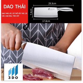 BỘ DAO LÀM BẾP 5 MÓN 3DO INOXX