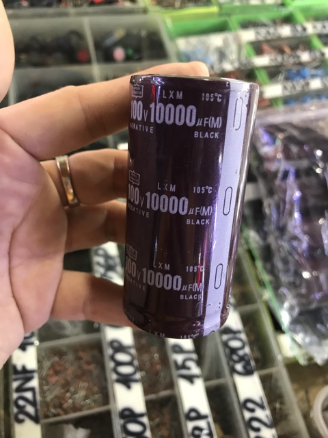 Tụ lọc nguồn 10000mf 100v