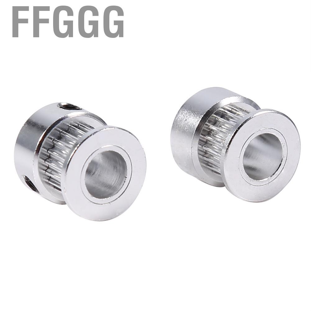 Set 2 Ròng Rọc Đường Kính Trong 8mm 20 Răng Bằng Hợp Kim Nhôm Cho Máy In 3d