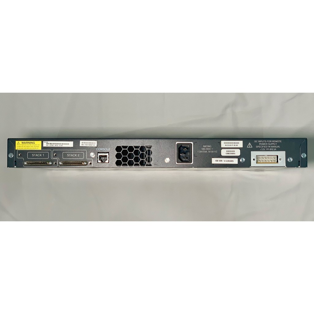 Bộ chia mạng switch CISCO 48 port WS-C3750 Managed Switch Catalyst 3750 Series Switch USA cổng CCIE CCVP CCNP Layer 3