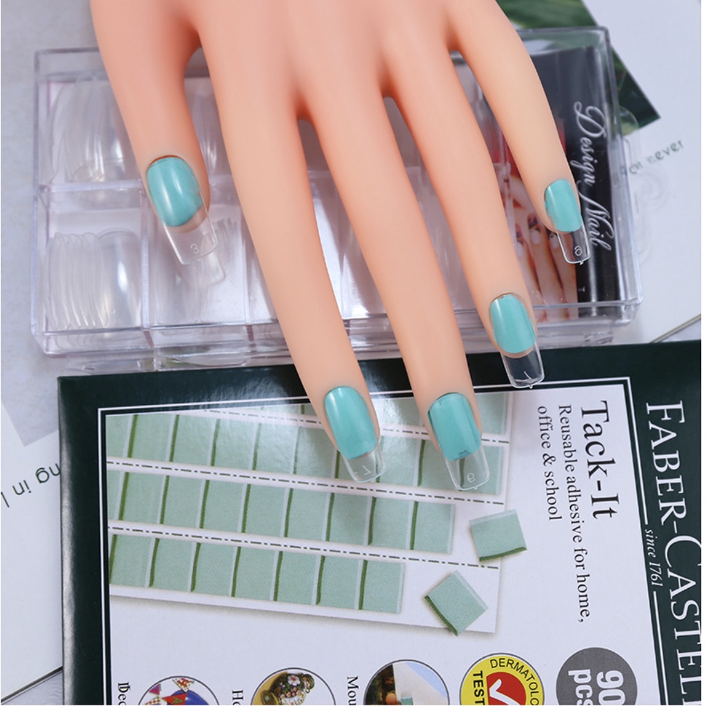 Túi Keo Đất Sét Siêu Dính Gắn Đế Móng Tập Vẽ Sơn Gel Đắp Bột, Trưng Mẫu Nail