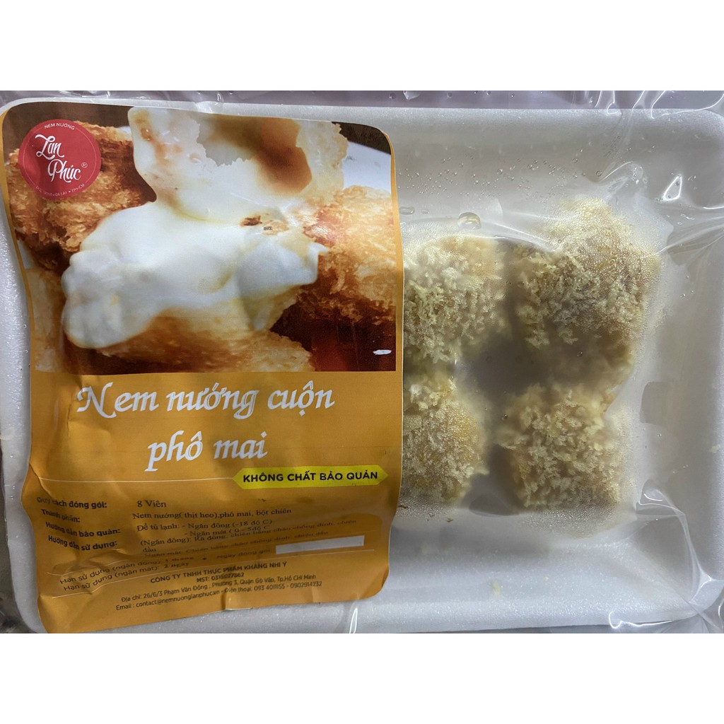 Nem Nướng Cuộn Phô Mai