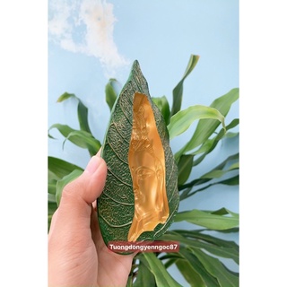 Tượng lá bồ đề 3D phật bà quan âm