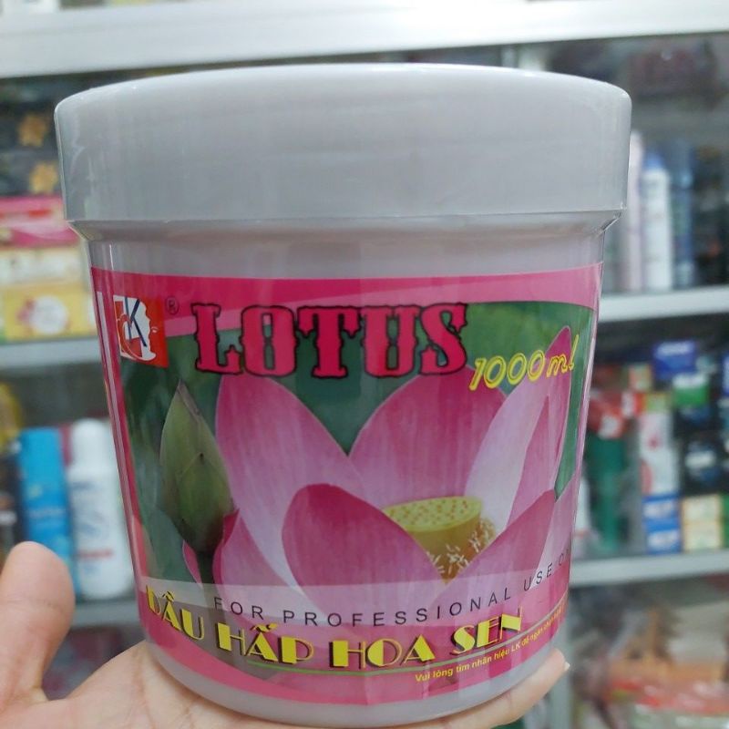 KEM Ủ MƯỢT THƠM TÓC HOA SEN 1000ML, HÀNG CHÍNH HÃNG