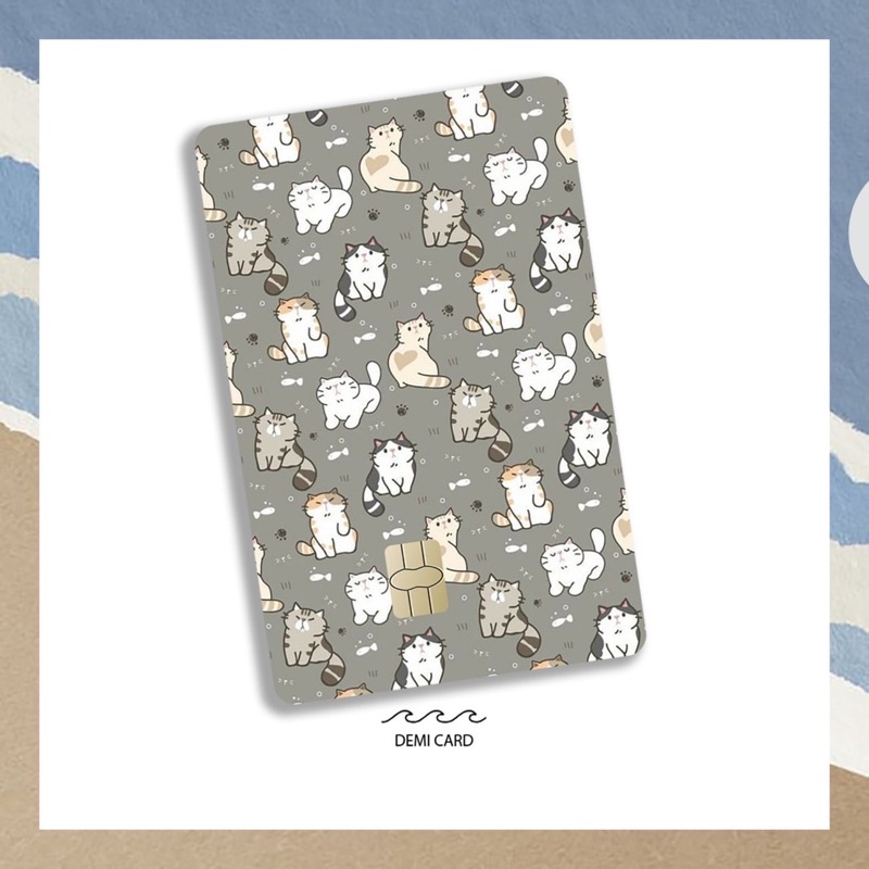 Miếng Dán Thẻ Ngân Hàng Hoạt Hình Vui Nhộn --
